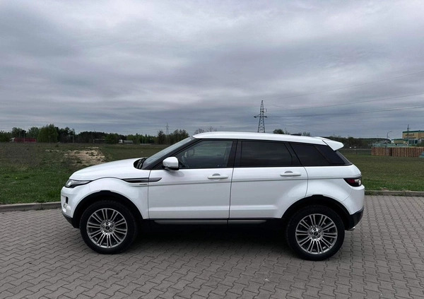 Land Rover Range Rover Evoque cena 71900 przebieg: 179249, rok produkcji 2012 z Boguszów-Gorce małe 137